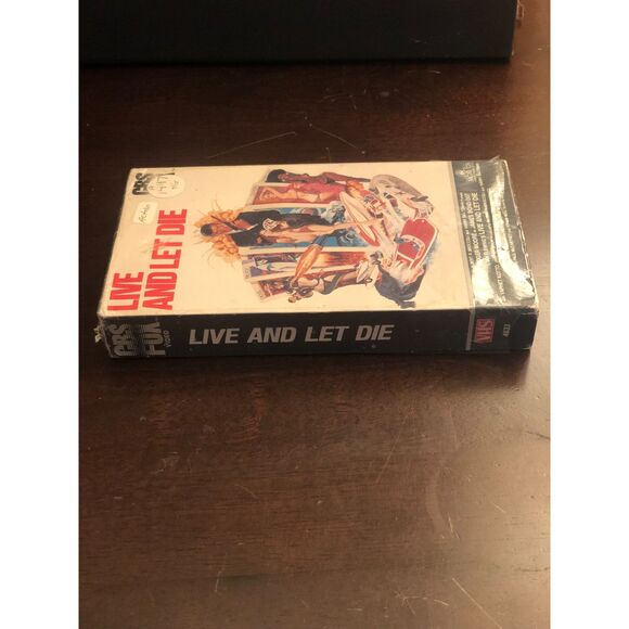 Live And Let Die VHS 1973 James Bond 007 vintage movie CBS Video cassette tape - Picture 6 of 6